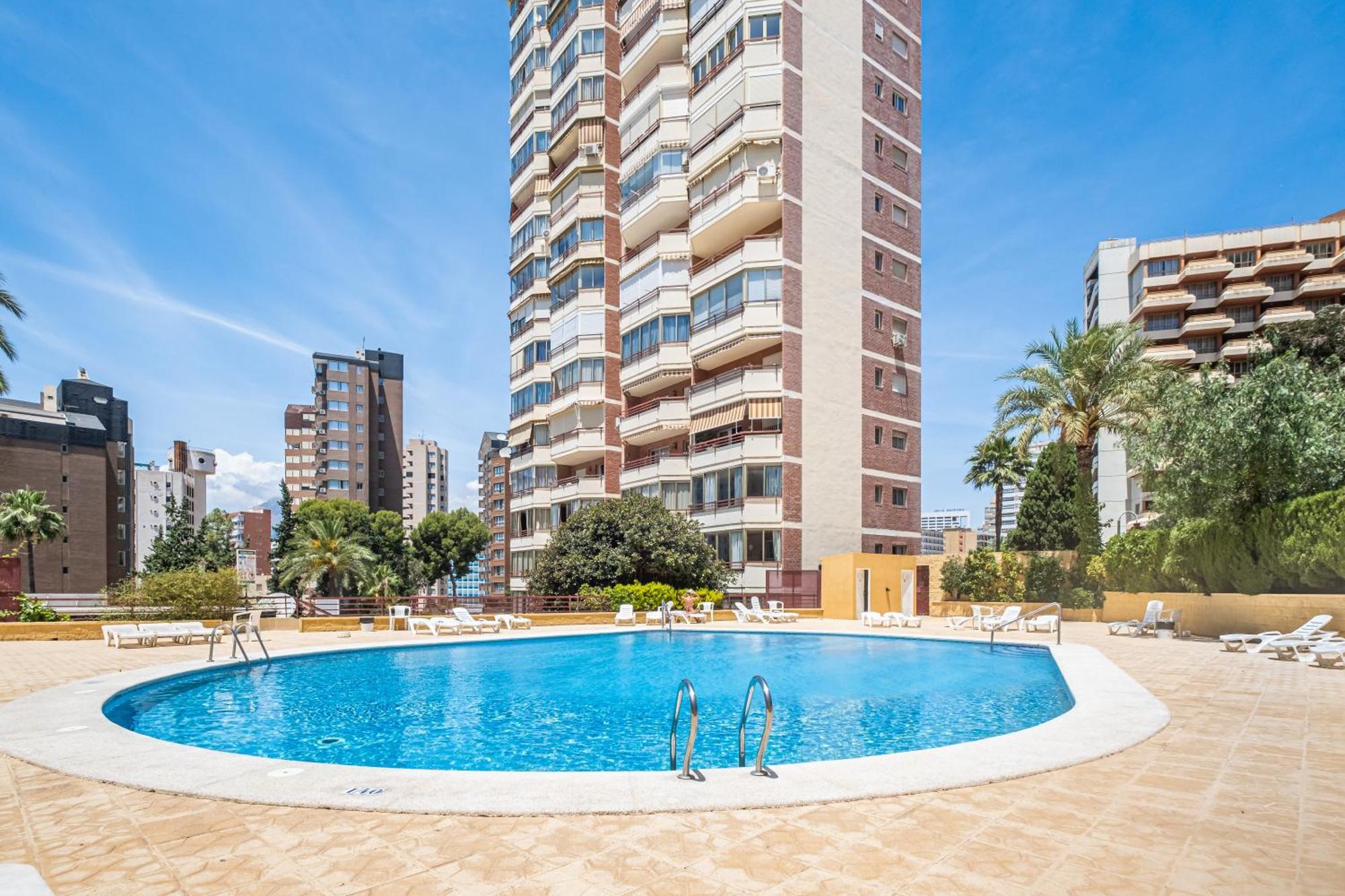 Europa Center 12-B Apartment Levante Beach Benidorm Luaran gambar