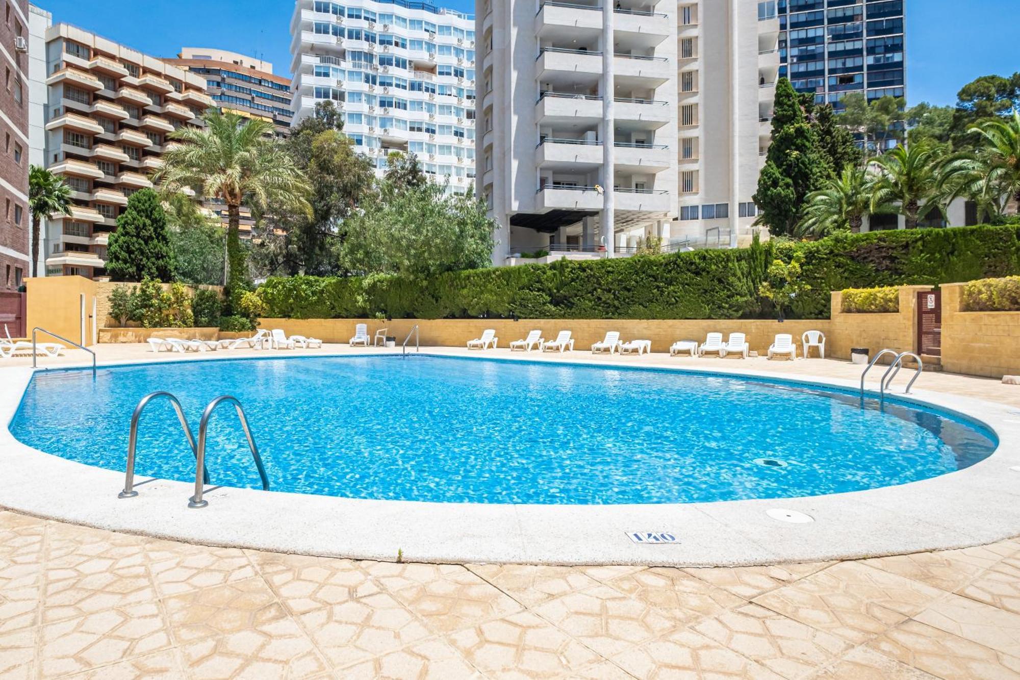 Europa Center 12-B Apartment Levante Beach Benidorm Luaran gambar